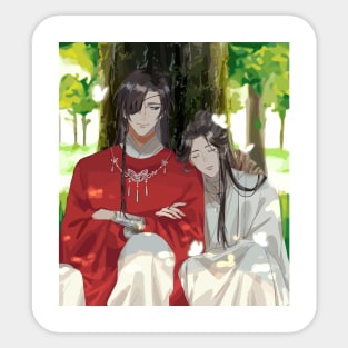 TGCf Hualian Bersandar Sticker